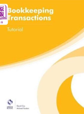 海外直订Bookkeeping Transactions Tutorial 簿记交易教程