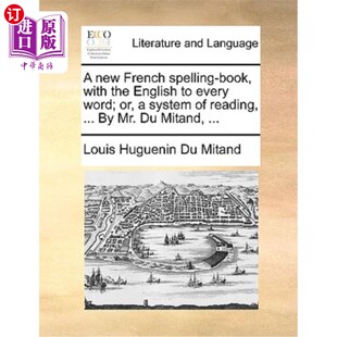 New System 一本新 with Word; English the 每个单 法语拼写书 Spelling French Book Read Every 海外直订A