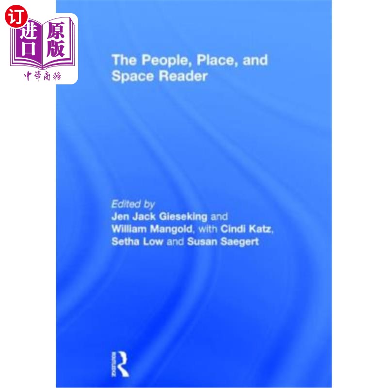 海外直订The People, Place, and Space Reader 人、地点和空间阅读器