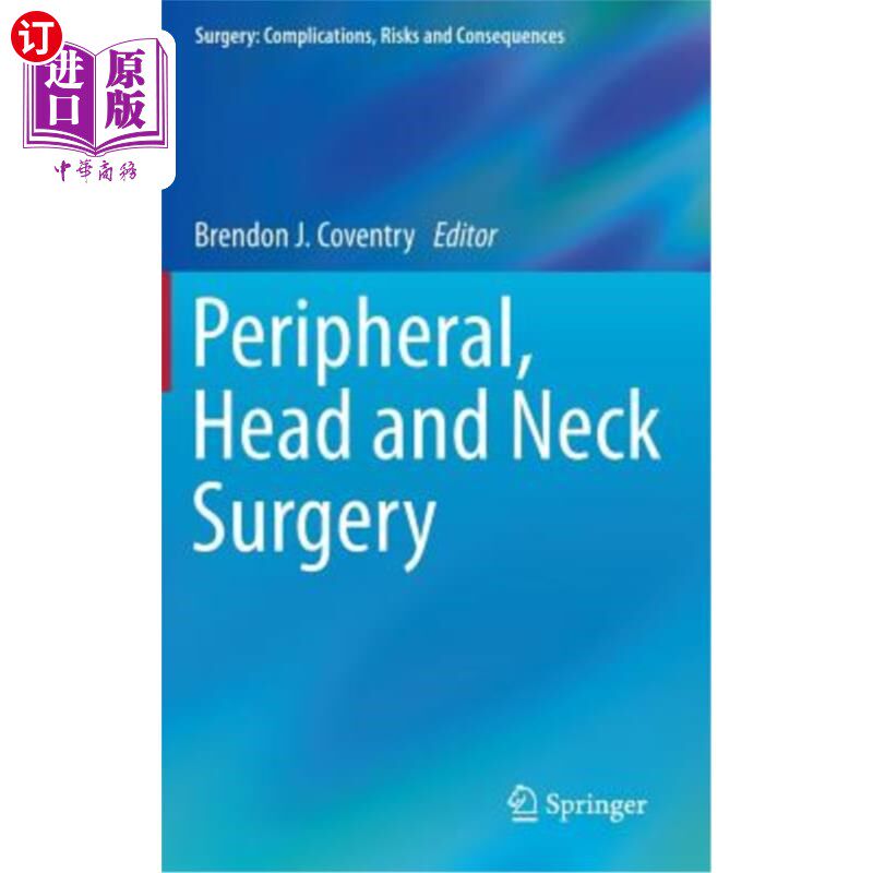 海外直订医药图书Peripheral, Head and Neck Surgery 头颈外周手术