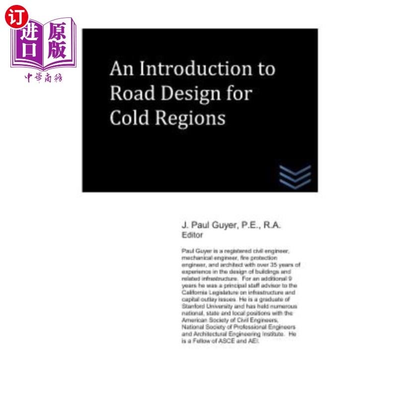 海外直订An Introduction to Road Design for Cold Regions 寒冷地区道路设计概论