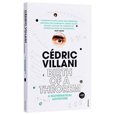 预售 赛德里克 维拉尼 一个定理的诞生 英文原版 Birth of a Theorem Cédric Villani【中商原版】