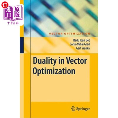 海外直订Duality in Vector Optimization 向量优化中的对偶性