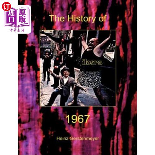 海外直订Jim Morrison, The Doors. The History of The Doors 1967 吉姆·莫里森，《门》。《门的历史》1967