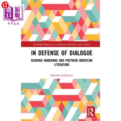 海外直订In Defense of Dialogue 为对话辩护
