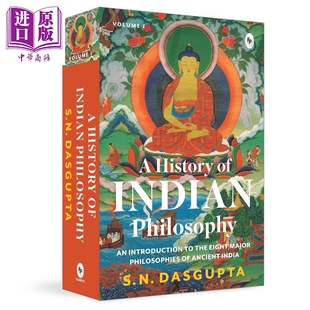 History Philosophy 印度哲学史1 Dasgupta 预售 Surendranath 哲学家达斯古普塔 Vol Indian 中商原版 英文原版