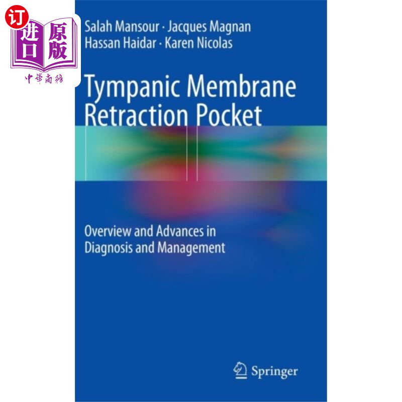 海外直订医药图书Tympanic Membrane Retraction Pocket 鼓膜收缩囊