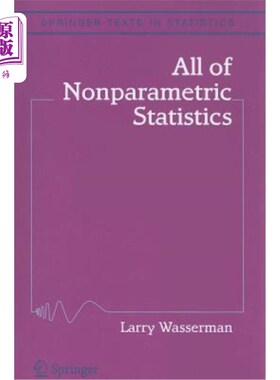 海外直订All of Nonparametric Statistics 所有的非参数统计
