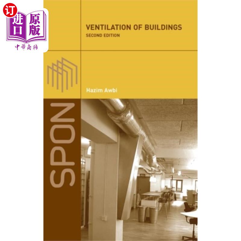 海外直订Ventilation of Buildings 建筑物通风