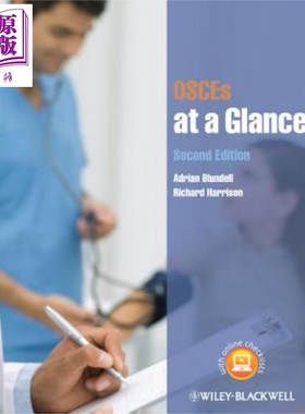 现货 欧安组织的概览 Osces At A Glance Adrian Blundell 英文原版【中商原版】wiley