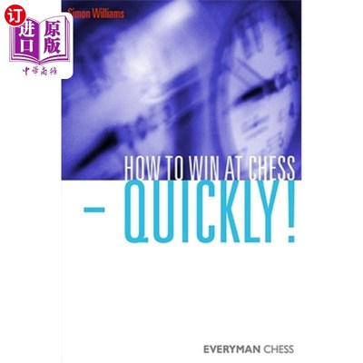 海外直订How to Win at Chess - Quickly! 如何赢得国际象棋-快!