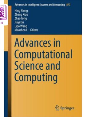 海外直订Advances in Computational Science and Computing 计算科学与计算的进展