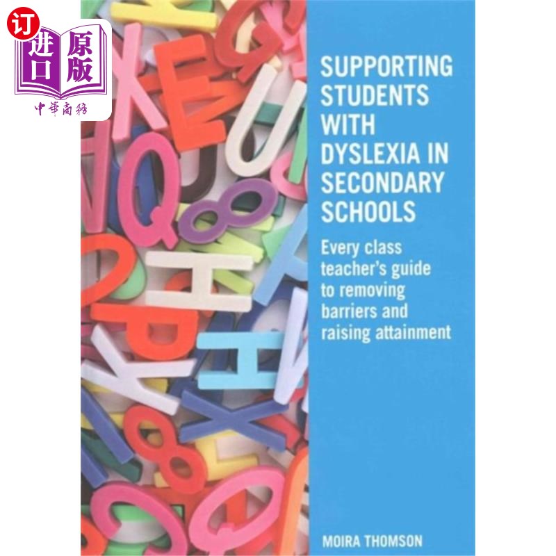 海外直订Supporting Students with Dyslexia in Secondary S... 在中学帮助有阅读障碍的学生