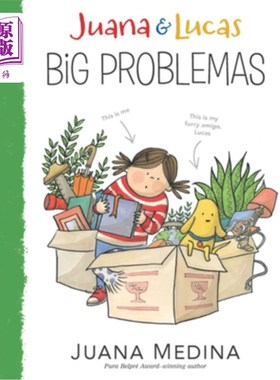 海外直订Juana & Lucas: Big Problemas 胡安娜和卢卡斯:大麻烦