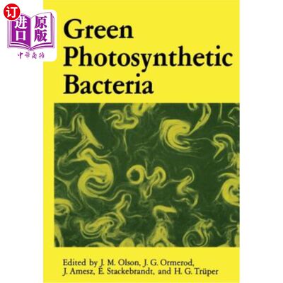 海外直订Green Photosynthetic Bacteria 绿色光合细菌