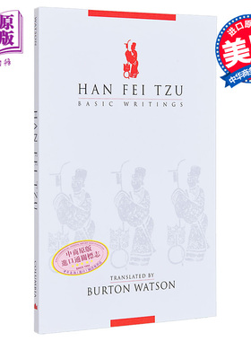 现货 韩非子 基本著作 华兹生译 Han Fei Tzu Basic Writings 英文原版 Burton Watson 古代哲学 【中商原版】