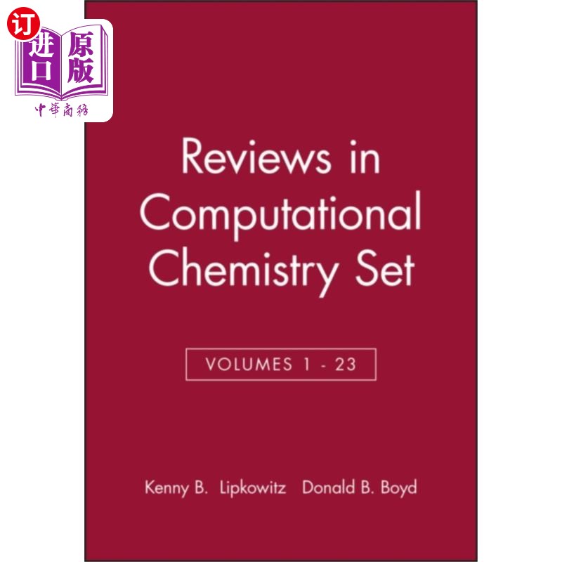 海外直订Reviews in Computational Chemistry V1-23 Set 计算化学V1-23集综述