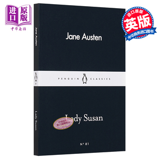 奥斯汀 小黑书 LBS 苏珊女士 中商原版 Susan 名著 Lady 英文原版 世界经典 简
