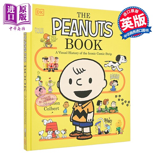 史努比花生漫画之书 经典漫画的视觉历史 英文原版 The Peanuts Book Simon Beecroft【中商原版】