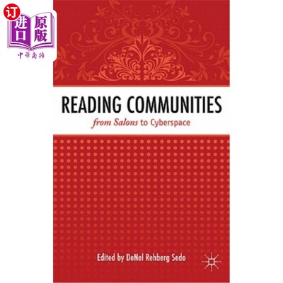 海外直订Reading Communities from Salons to Cyberspace 从沙龙到空间的阅读社区