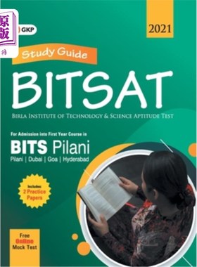 海外直订BITSAT 2021 - Guide BITSAT 2021 -指南