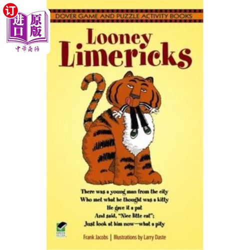 海外直订Looney Limericks 鲁尼·利默里克