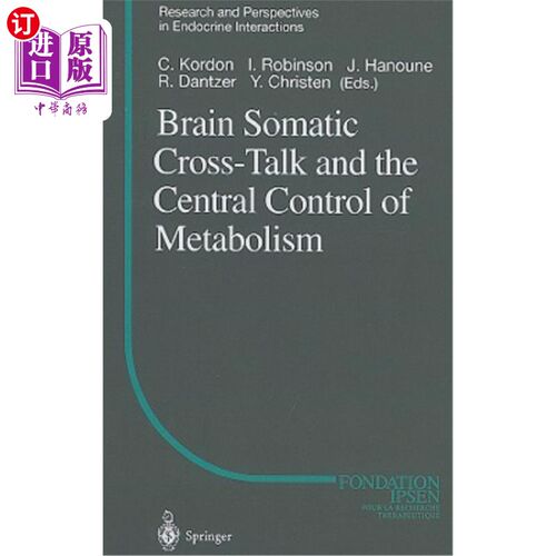 海外直订医药图书Brain Somatic Cross-Talk and the Central Control of Metabolism 脑-体串扰与代谢的中枢控制