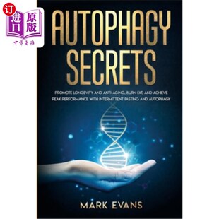 Achieve 自噬：秘密——促进 Longevity Aging Burn Anti Promote and Pea 海外直订医药图书Autophagy Fat Secrets