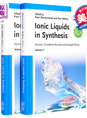 现货 合成中的离子性液体 英文原版 Ionic Liquids In Synthesis 2 Volume Set 2nd Edition【中商原版】