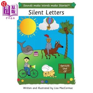 Level Letters Stories 海外直订Silent Series Make Book Sounds 无声字母：声音使单词成为故事 Words Entry