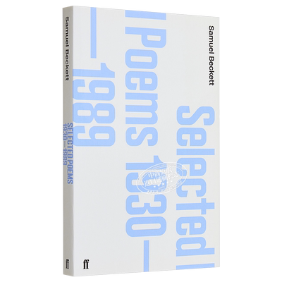 现货 诗选1930-1988 Selected Poems 1930-1988 英文原版 Samuel Beckett【中商原版】