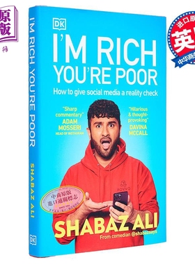 我是富人你是穷人 Im Rich Youre Poor 英文原版 Shabaz Ali 国际流行小说 幽默【中商原版】