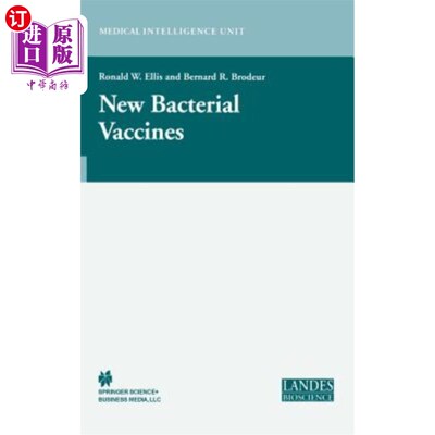 海外直订医药图书New Bacterial Vaccines 新型细菌疫苗