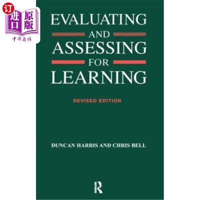 海外直订Evaluating and Assessing for Learning 学习评估