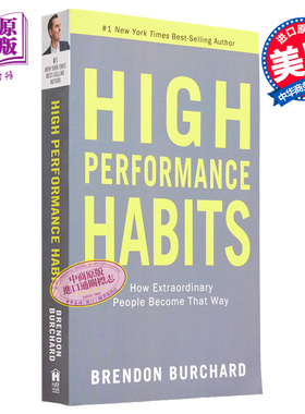 预售 做什么都能做好 令你状态不掉线的6个职业习惯 High Performance Habits 英文原版 Brendon Burchard【中商原版】