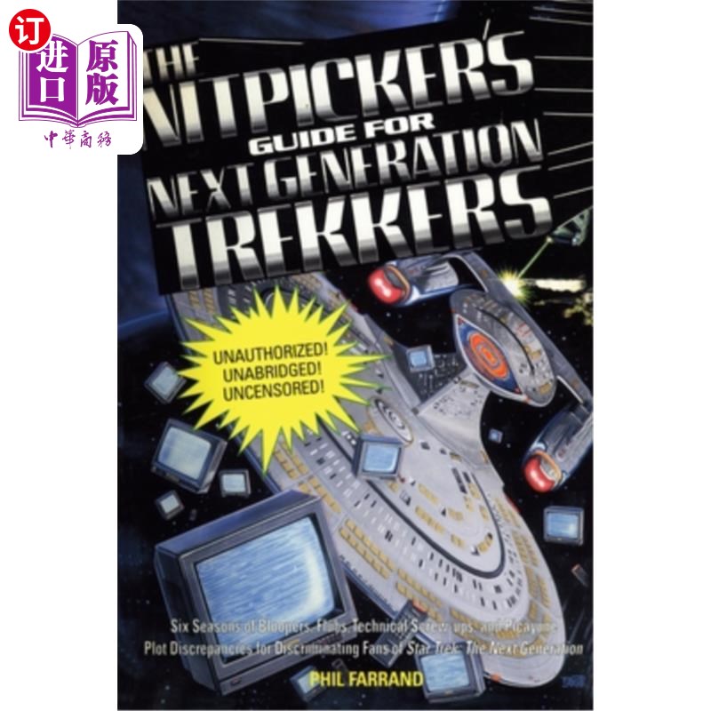 海外直订The Nitpicker's Guide for Next Generation Trekkers Volume 1 下一代徒步旅行者的挑剔指南卷1