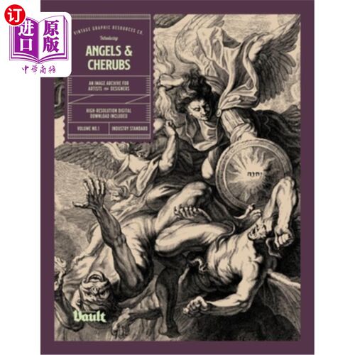 海外直订Angels and Cherubs 天使和小天使
