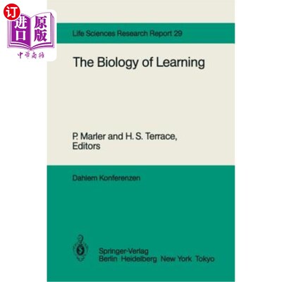 海外直订医药图书The Biology of Learning: Report of the Dahlem Workshop on the Biology of Learnin 学习生物学：达勒姆