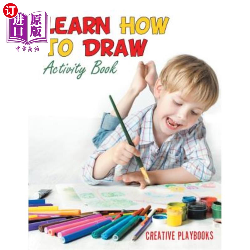 海外直订Learn How to Draw: Activity Book 学习如何画画：活动手册