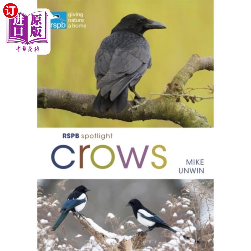 海外直订RSPB Spotlight Crows 皇家鸟类保护协会聚光灯乌鸦