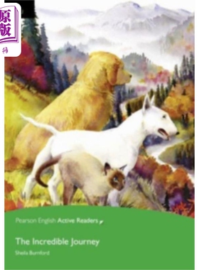 Pearson English active 奇妙之旅The Incredible Journey培生英语分级读物3级 初中-高中 蓝思值620L中心词1200【中商原版】