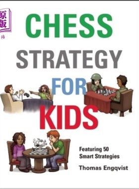 海外直订Chess Strategy for Kids 儿童国际象棋策略