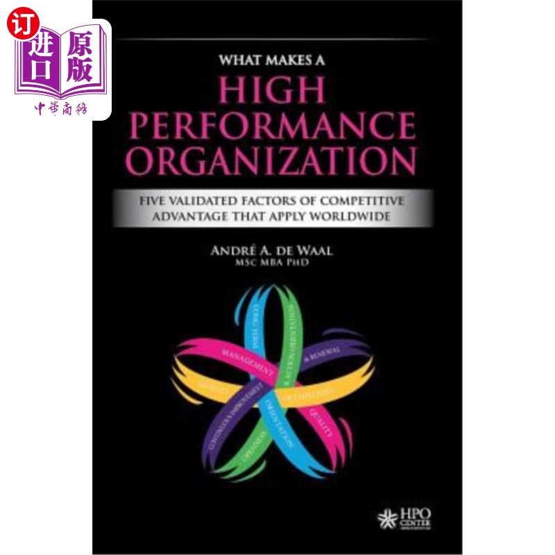 海外直订What Makes a High Performance Organization: Five Validated Factors of Competitiv 高绩效组织的构成要素：五个