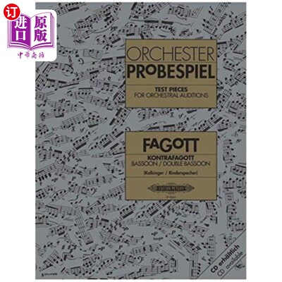 海外直订TEST PIECES FOR ORCHESTRAL AUDITIONS 管弦乐试听用试件