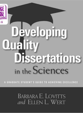 海外直订Developing Quality Dissertations in the Sciences 发展高质量的理科学位论文