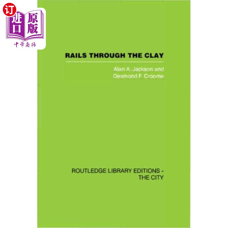 海外直订Rails Through the Clay 穿过泥土的铁轨