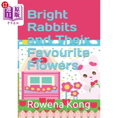 海外直订Bright Rabbits and Their Favourite Flowers 明亮的兔子和它们最喜欢的花