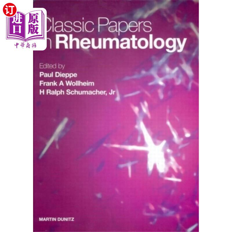 海外直订医药图书Classic Papers in Rheumatology 风湿病学经典论文