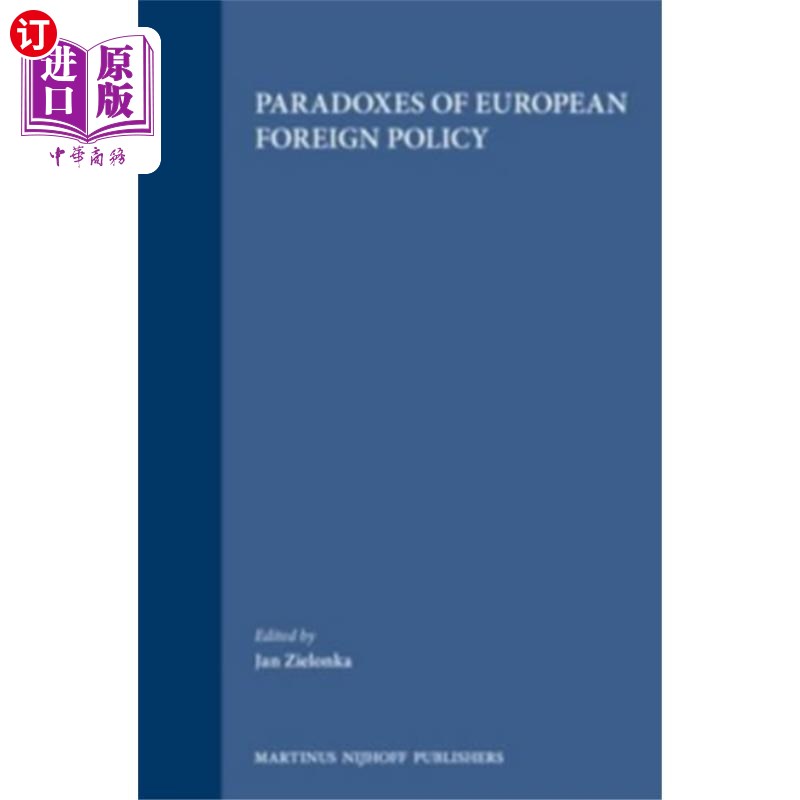海外直订Paradoxes of European Foreign Policy 欧洲外交政策的悖论