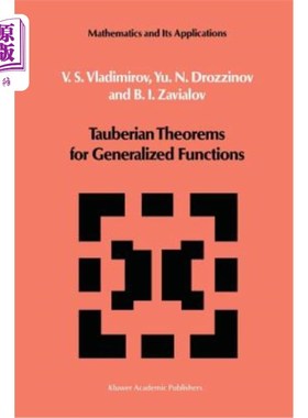 海外直订Tauberian Theorems for Generalized Functions 广义函数的Tauberian定理